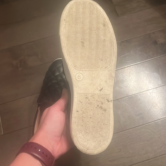 A New Day Reese Black Quilted Comfort Sneakers size 8 - Picture 4 of 4